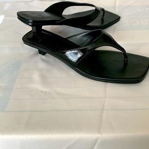 Marc Fisher kitten heel sandals